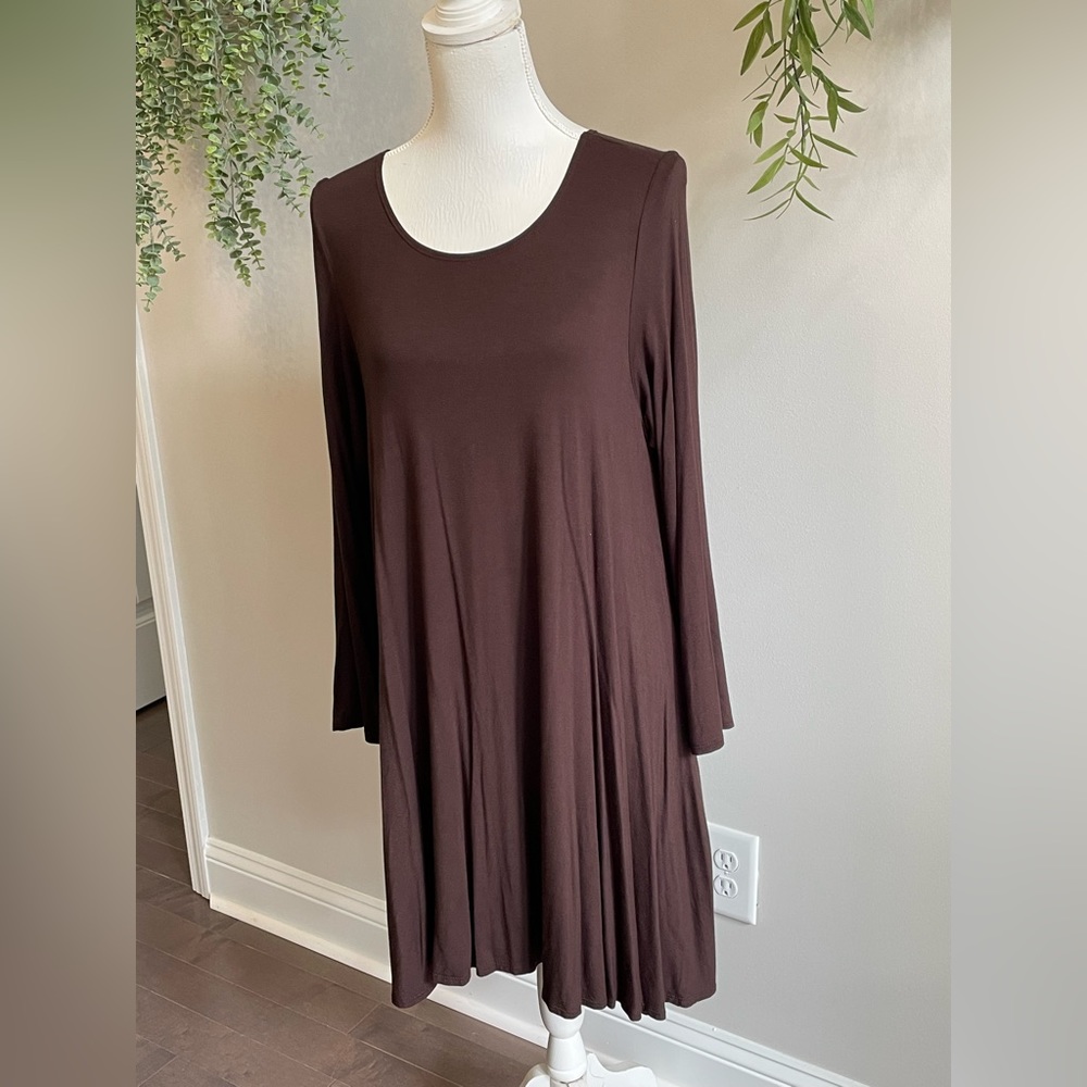 NEW Dark Brown Slip Dress / Tunic